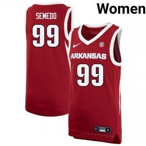 Paulo Semedo #99 Cardinal Women's Basketball NCAA Jersey | Official Arkansas Team Apparel 13028941