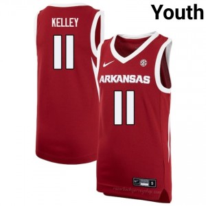Arkansas Razorbacks Karter Knox #11 Cardinal Jersey | Youth Basketball Premium Stitch Edition 85695767