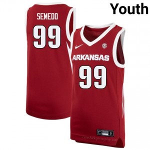 Paulo Semedo #99 Cardinal Youth Basketball High School Jersey | Official Razorbacks Team Apparel 27568900